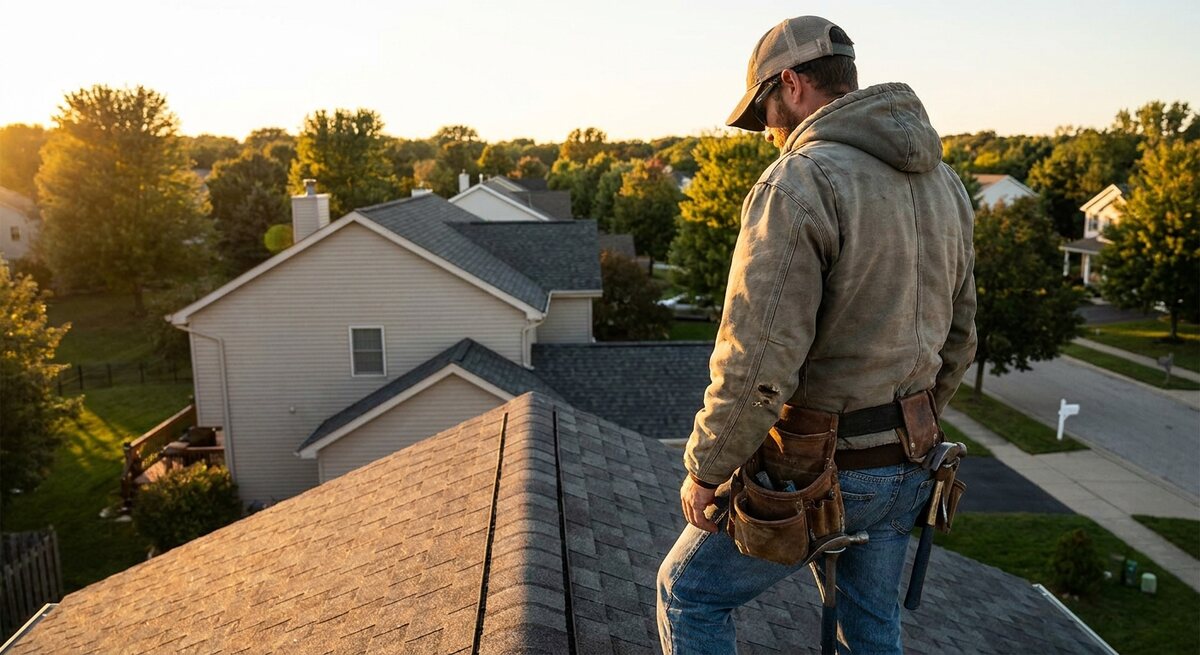 Pro Nail Exteriors on the job in southwest Missouri